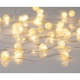 thumbnail image 2 of Merkury Innovations Cracked Orbs Silver Wire LED String Lights, 2 of 2