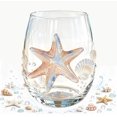 thumbnail image 2 of Artisanal Blue Ringed Octopus Glassware, 3D Octopus Stemless Wine Glass with Sculpted Tentacles, Handcrafted Borosilicate Tumbler for Cocktails, Coastal Home Decor Gift for Ocean Lovers, 2 of 7
