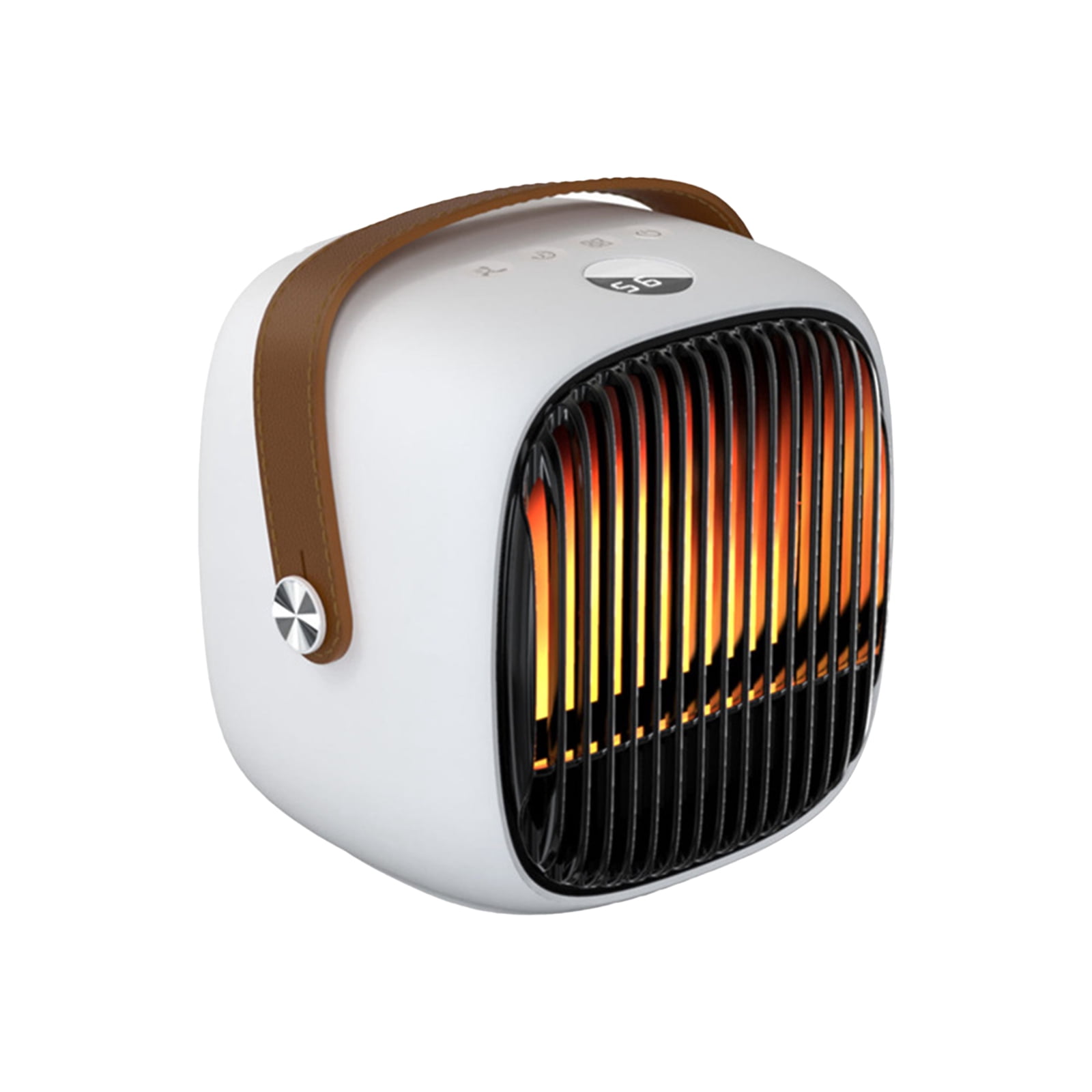 Doolland Space Heater, Mini Electric Space Heater 800W, Retro Leather  Handle Design Ceramic Heater，3 Operating Modes, Space Heaters for Indoor,  Office, Bedroom and Under Desk - Walmart.com