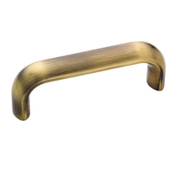 Amerock BP53009EB-XCP25 Kitchen Cabinet Hardware Handle Pull 3" Center to Center Elegant Brass - pack of 25