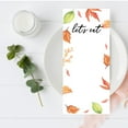 thumbnail image 2 of Koyal Wholesale Autumn Fall Foliage Printable Wedding Paper Menu Cards for DIY Printer, Pack of 52, 2 of 5