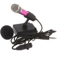 thumbnail image 2 of Datingday Portable 3.5mm Stereo Studio Mic KTV Karaoke Mini Microphone For Cell Phone, 2 of 5