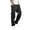c01Black, variant on LNWUY Mens Cargo Pants Solid Color Casual Joggers Athletic Pants Cotton Loose Comfort Breathable Straight Sweatpants Black L