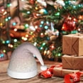 thumbnail image 4 of Cauagu Glitter Light Pearl for Adult Christmas Hat,1-Pack Xmas Holiday Hat Santa Hat for Women & Men Festive Headwear Accessories Fit for Christmas/New Year/Party, 4 of 6