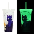 thumbnail image 2 of Halloween Decorations Color Changing Reusable Cups With Lids And 24 Oz Plastic Tumblers With Lids And Reusable For Party Cups, 2 of 6