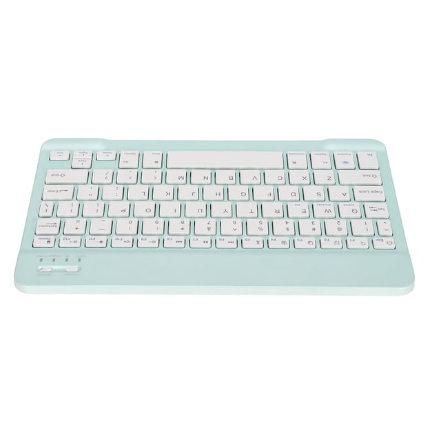 Teclado Inalámbrico, Tecnología BT 3.0 Conexión Estable Diseño Compacto Peso Ligero, Con Función De Bloqueo De Pantalla, Para IOS PC Tablet Laptop
