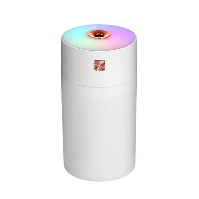 Aroma Mist Maker 300ML Humidificador portátil para automóvil Alimentado por USB 2 Gear (Blanco)