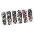 thumbnail image 2 of Etiqueta Engomada del Tatuaje Personalizada Tigre Manga Completa 6 Unids/set Ticfox, 2 of 14