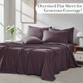 thumbnail image 5 of Southshore Fine Living, Inc. Extra Deep Pocket Twin XL Bed Sheets, 4-Piece Ultra Soft Sheets, Purple, 5 of 9