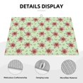 thumbnail image 3 of Yiaed Lilies Flowers Print Highly Absorbent Microfiber Kitchen Counter Mat, Dish Drying Pad for Dishes, Utensils, Pots and Pans, Large 18" x 24", 3 of 7