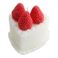 thumbnail image 2 of Gmogad Realistic Strawberry Cream Cake Candle, Soy Wax Aromatherapy Gift Set for Birthdays, Cute Photo Prop & Home Decor with Sweet Fragrance & Decorative Packaging, 2 of 7
