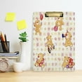 thumbnail image 6 of FMSHPON Cute Bear Clipboard Hardboard Wood Nursing Clip Board and Pull for Standard A4 Letter 13x9 inches, 6 of 7