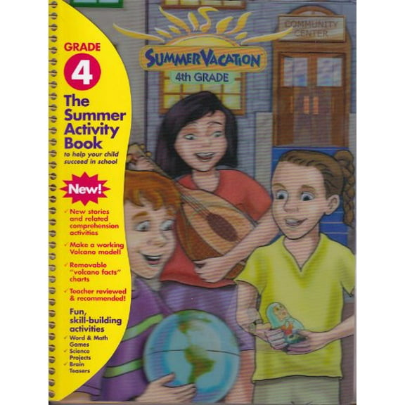 Pre-Owned Summer Vacation 4th Grade Paperback