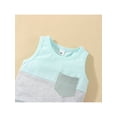 thumbnail image 4 of Bagilaanoe Bagilaanoe Toddler Baby Boys 2PCS Summer Outfit Sets Sleeveless Crew Tank Tees + Shorts, 4 of 9
