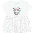 thumbnail image 3 of Inktastic My Mom is the Best Nurse Ever Girls Baby Dress, 3 of 5