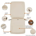 thumbnail image 3 of Classic Accessories Montlake FadeSafe Water-Resistant Patio Chair Cushion Cover, 44 x 20 x 3 inch, Antique Beige, 3 of 7