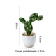 thumbnail image 2 of Planta en maceta artificial de la simulación artificial de los bonsais del cactus de la simulación de la planta tropical, 2 of 5