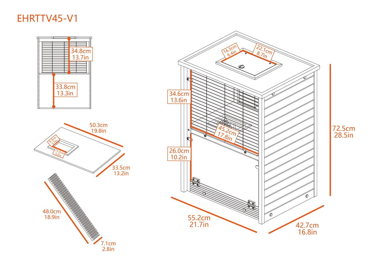 New Age Pet® ECOFLEX® Cozy Critter Hamster Villa, Two Level Small Animal Habitat