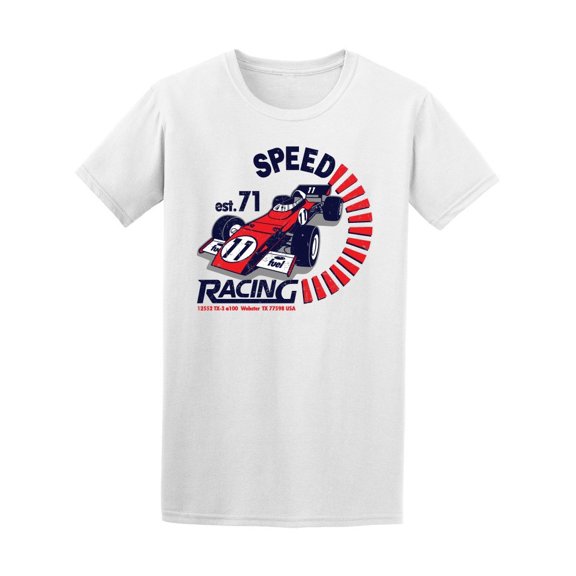 Speed Racing Men's Tee - Image by Shutterstock