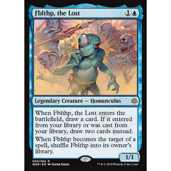 MtG War of the Spark Rare Fblthp, the Lost (Foil) #50