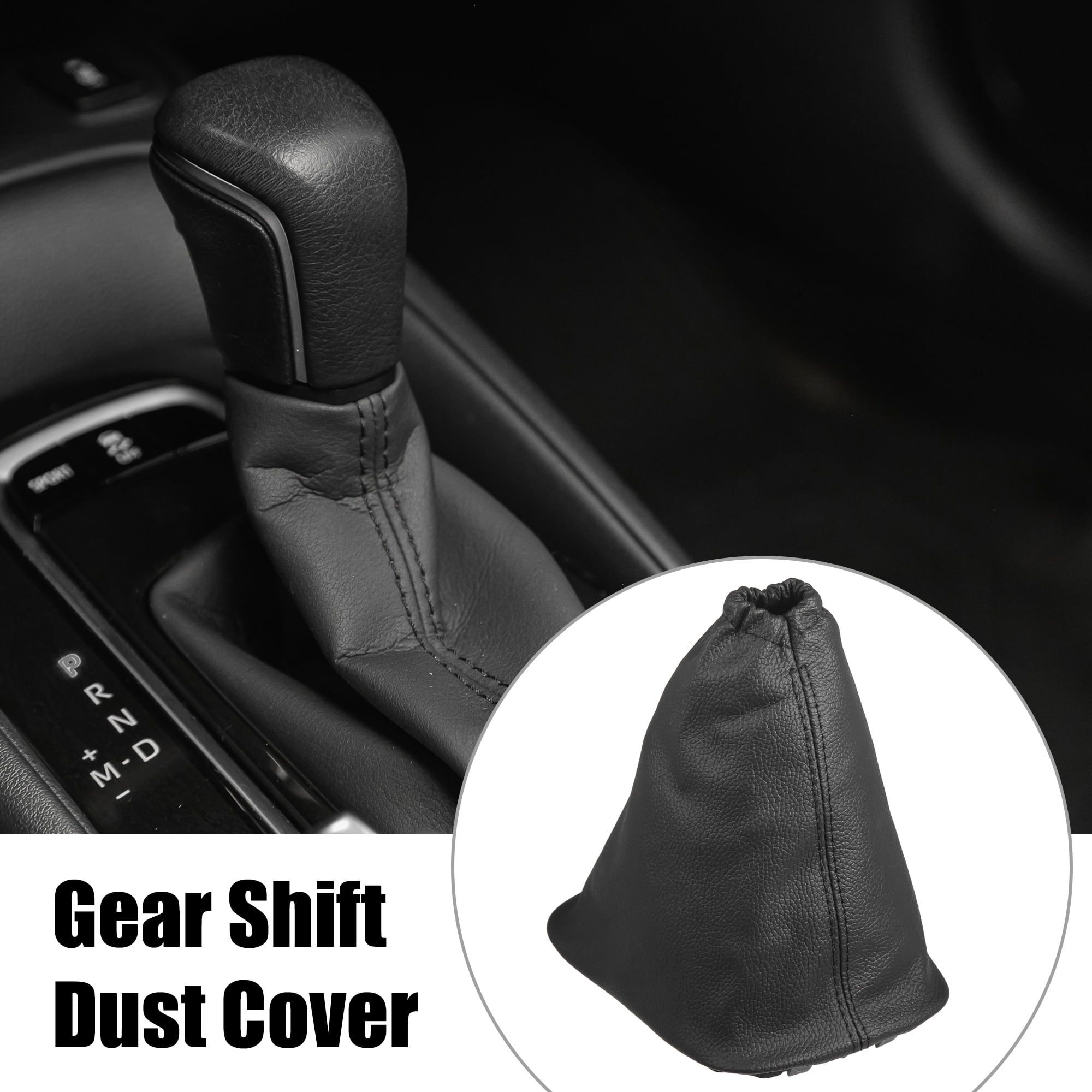 Unique Bargains Boot Cover Gear Shift Knob Handbrake Gaiter for Toyota Corolla
