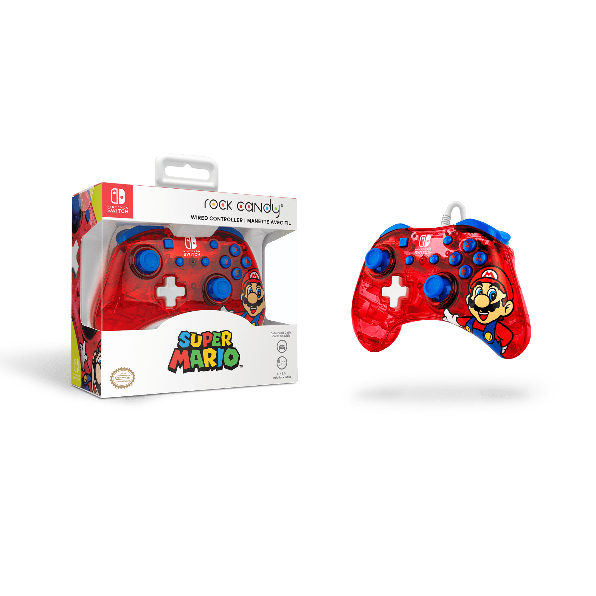 Rock Candy Mario Punch Wired Controller for Nintendo Togo Ubuy