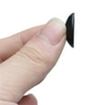 thumbnail image 3 of Uxcell Wall Rubber Round Shaped Attachable Suction Cup Black 20mm Dia 6PCS, 3 of 5