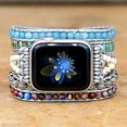 thumbnail image 4 of Bohemian Watch Bracelet Band Compatible with Apple Watch 38mm/40mm/41mm Handmade, 4 of 4