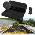 thumbnail image 1 of Leaf Net Pool Cover,Protective Mesh Cover with Reinforcement Edge and Rope,All-Weather Outdoor Cover for Inground and Above Ground Swimming Pools, Cuttable Rectangle Shape (16.4x32.8ft), 1 of 5