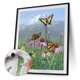 thumbnail image 3 of Cuadros Decorativos Kit de pintura por números DIY mariposa mano aceite arte imagen artesanía hogar pared decoración Wdftyju embutido en tela, 3 of 9