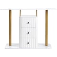thumbnail image 1 of Narrow Console Table, Small Entryway Table, Thin Sofa Table, Side Table, Console Sofa Table Industrial Entry Way Table Display Table for Hallway, Bedroom, Living Room, Foyer, 1 of 6