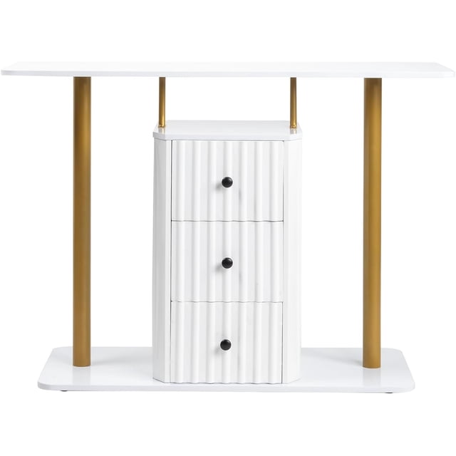 Narrow Console Table, Small Entryway Table, Thin Sofa Table, Side Table, Console Sofa Table Industrial Entry Way Table Display Table for Hallway, Bedroom, Living Room, Foyer