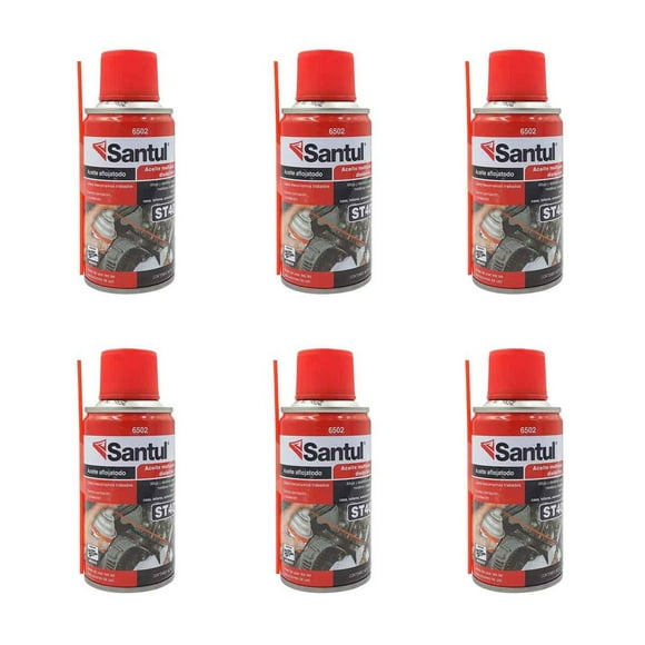 Aceite Aflojatodo Multiusos 110ml Dielectrico 6 Pzs rojo 13