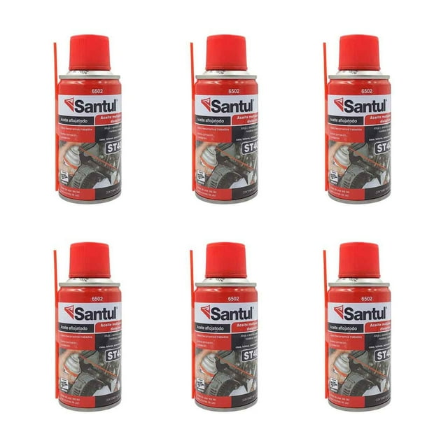 Aceite Aflojatodo Multiusos 110ml Dielectrico 6 Pzs rojo 13