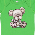 thumbnail image 4 of Inktastic Teddy Bear with Cookie Boys Baby Bodysuit, 4 of 5