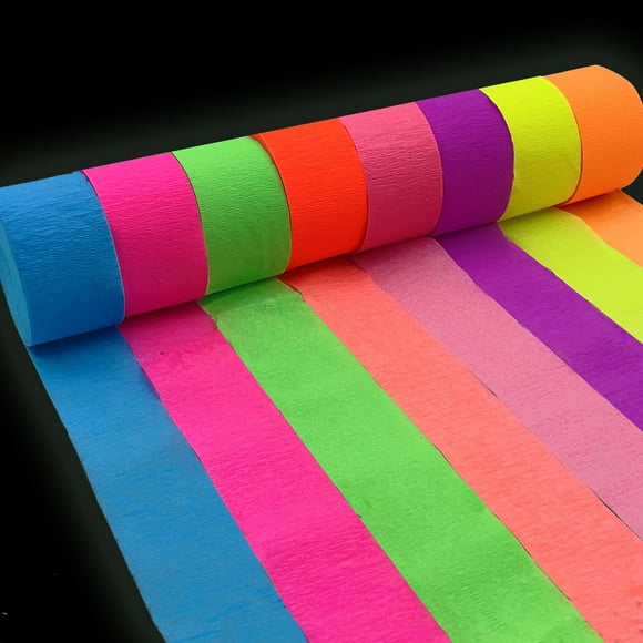 Decoraciones con serpentinas para fiestas MFLUEEWR, 16 rollos de 1760 pies