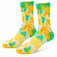 thumbnail image 3 of COUVER Women's Patterned Crew Socks Tie-dye Size 9-11 6 Pairs (12 Count), 3 of 6