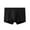 Black, variant on fatyb Mens Boxers Underwear Breathable Short Leg Boxer Briefs Comfy Stretch Tagless Trunks for Everyday