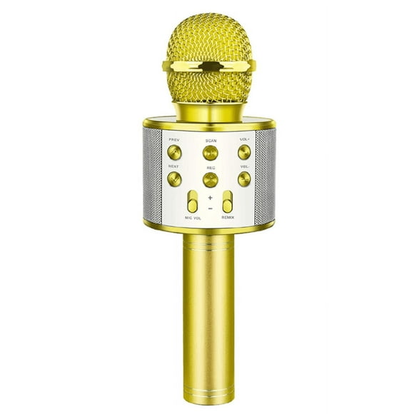 Cadeaux pour les Filles de 3-12 Ans, Partie de Microphone de Karaoké Faveur Micro Bluetooth Jouets pour les Filles de 3-12 Ans Microphone Sans Fil pour les Cadeaux d'Anniversaire de Karaoké pour les Filles de 3-12 Ans