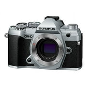 Olympus OM-D E-M5 Mark III 24.4 Megapixel Mirrorless Camera with Lens, 0.47", 1.77", Silver