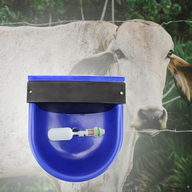 Automatic Water Bowl for Livestock Cow Drinking Water Bowl Self Filling with Horse Waterer for Horse Cattle Farm Animals Dark Blue Walmart Business Supplies