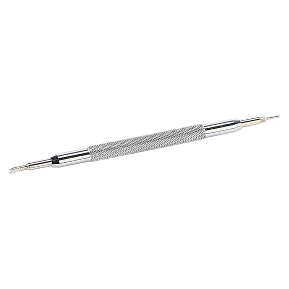 Crazyview Professional Double-ended Watch Band Strap Link Pin Pusher Spring Bar Remover Repair Tool (Silver)