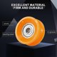 thumbnail image 5 of 4Pcs 6X30X13mm Plastic Coated Sealed Bearings Steel 606ZZ Deep U Groove Guide Pulley Rail Ball Rolling Bearing Wheel, 5 of 5