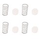 thumbnail image 2 of Válvula de retención de resorte de 10 piezas, válvula de retención unidireccional, válvula de retorno de aceite central para máquina sin aceite 354, 2 of 10