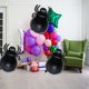 thumbnail image 5 of Globos de araña Globos de animales Globos de papel de araña negros para fiestas temáticas de arañas Suministros para fiestas de cumpleaños Decoraciones Decoraciones para fiestas de Halloween Glob, 5 of 5