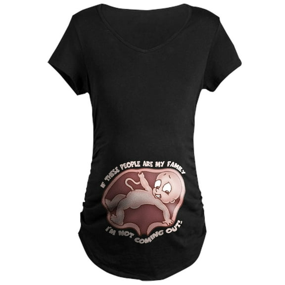 CafePress - Familiophobia Maternity Dark T Shirt - Maternity Dark T-Shirt