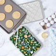 thumbnail image 5 of Yayeee Pot Holders Kitchen Heat Resistant with Pockets 7"x9.8" Cotton Oven Cooking Hot Pads, Flourish Flowers Pattern, 5 of 7