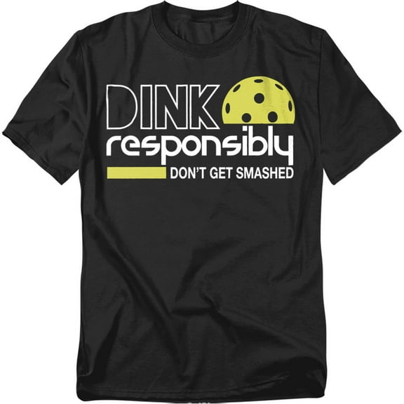 Pickleball Dink Responsibly Unisex Graphic Tee For Men & Women