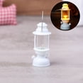 thumbnail image 4 of Mini Vintage LED Lantern Ornaments, Retro Small Oil Lamp Hanging Night Light for Halloween Christmas Table Decor, 4 of 6