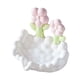 thumbnail image 4 of Jabonera para baño con forma de flor, duradera y sin perforaciones. flor blanca, 4 of 9